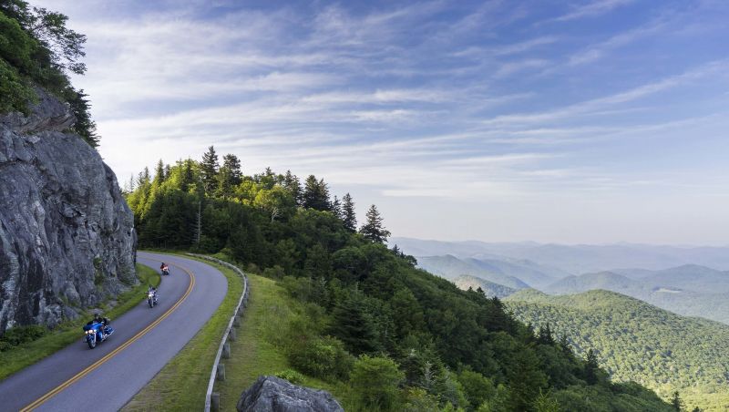 Glide Through North Carolina’s Great Smoky Mountains on Motorcycle